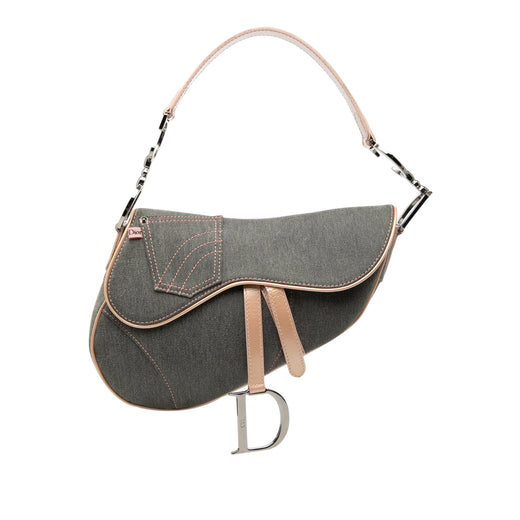 Denim Jean Pocket Saddle Bag - Image 1