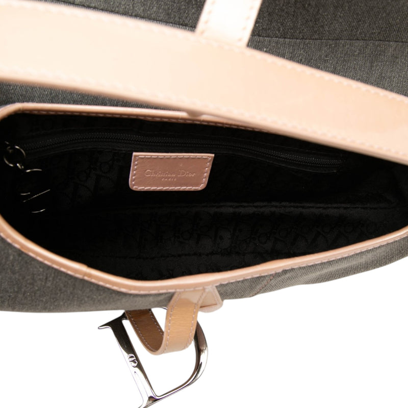 Denim Jean Pocket Saddle Bag - Image 4