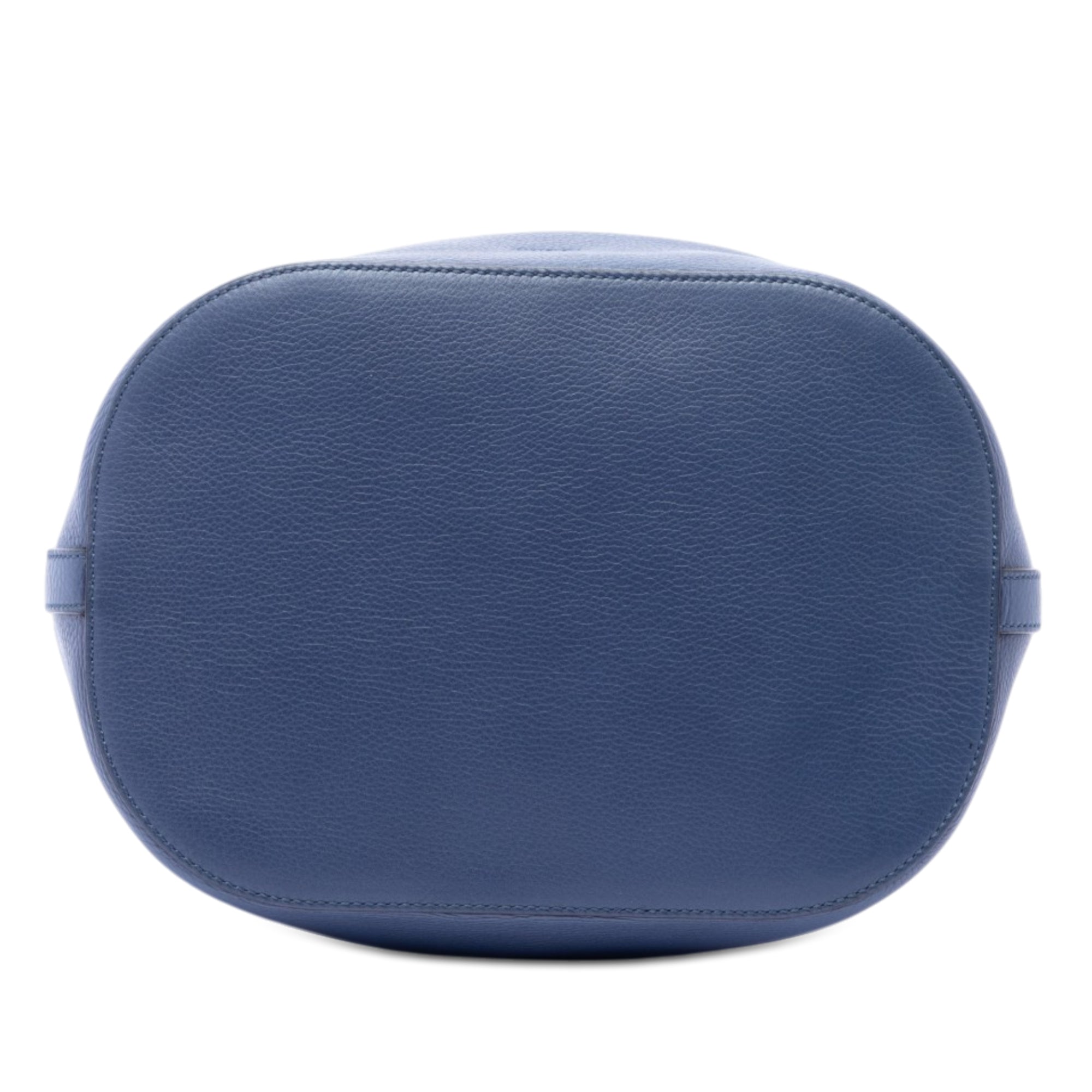 Pebbled Calfskin Miss Bamboo Tassel Bucket Bag - Image 3