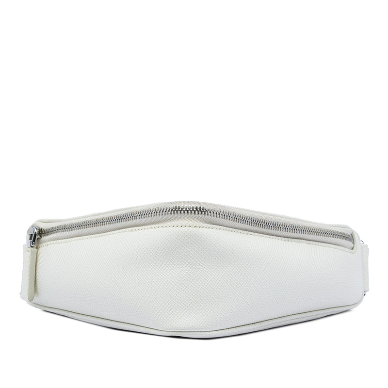 Saffiano Cuir Triangle Convertible Shoulder Bag - Image 3
