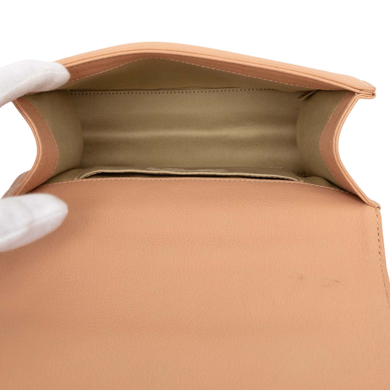 Large Quilted Goatskin Reissue 2.55 Rita Top Handle Flap - Image 4