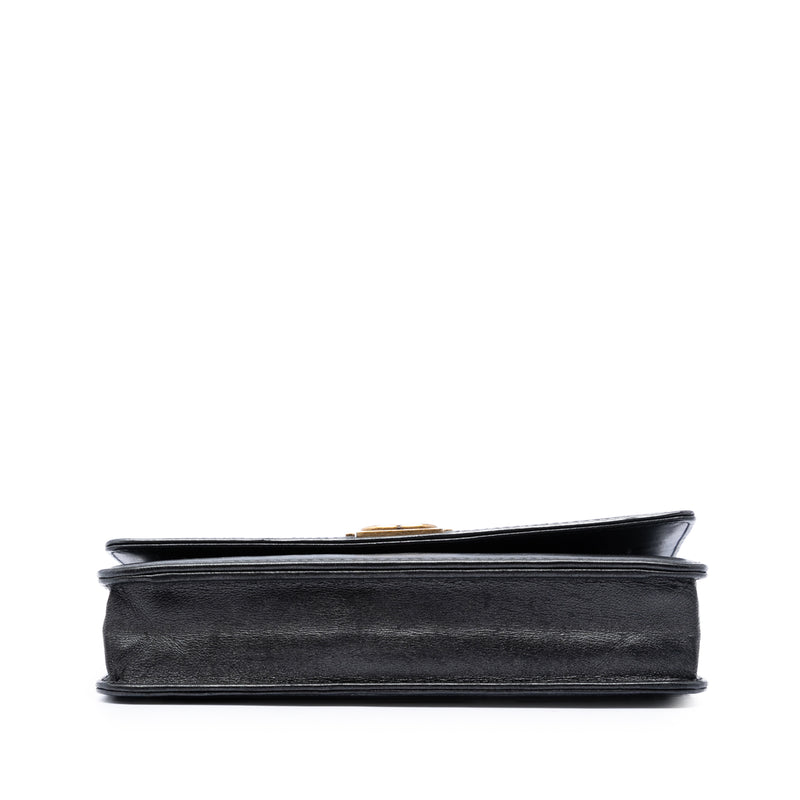 Quilted Lambskin Double Stitch Boy Wallet On Chain - Image 3