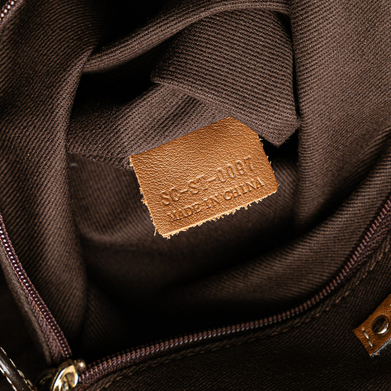 Canvas Carriage Tote - Image 5