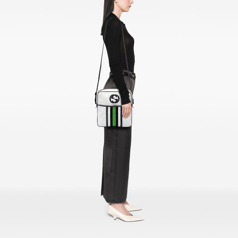 GG Supreme Interlocking G Web Crossbody - Image 6