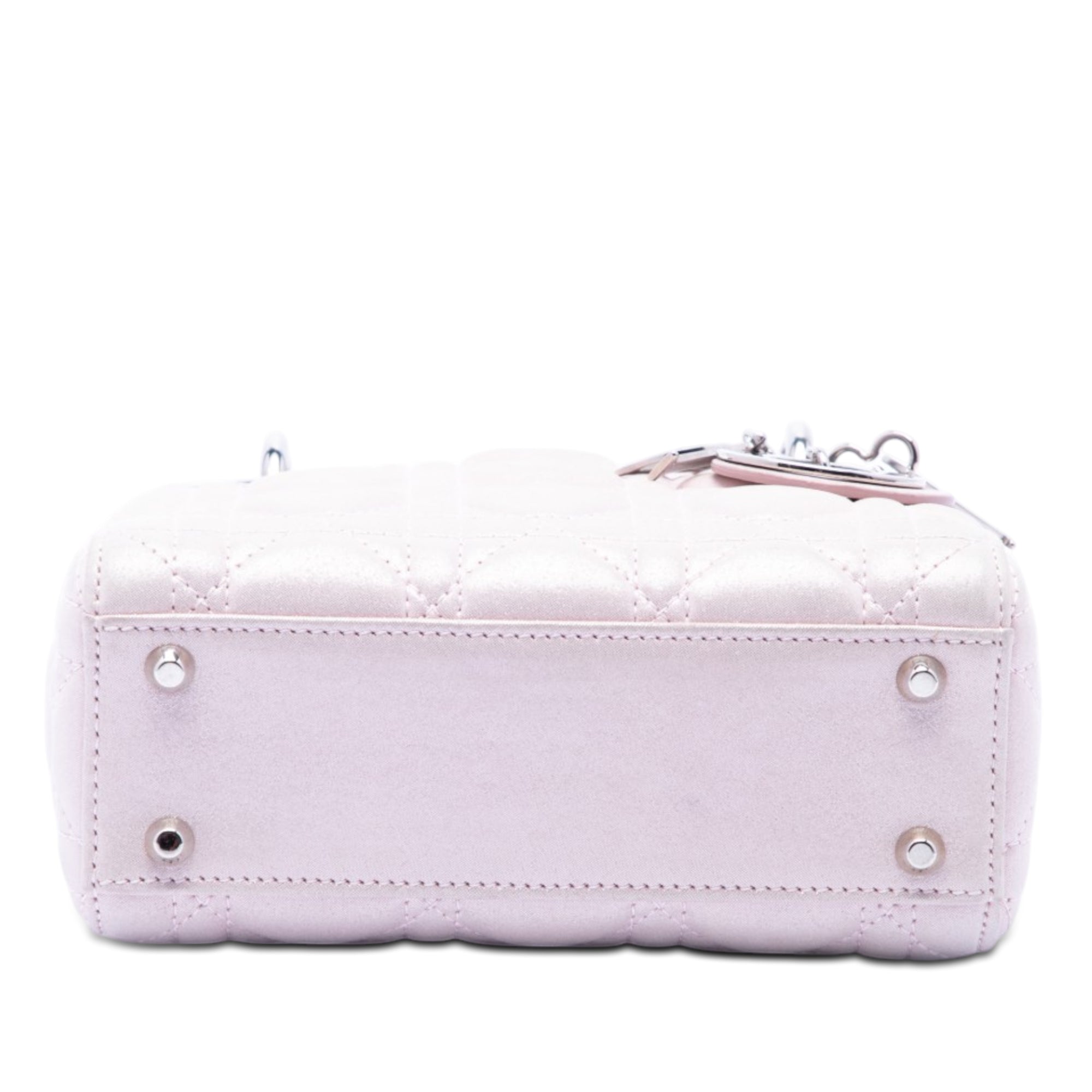 Mini Iridescent Lambskin Cannage Lady Dior - Image 3
