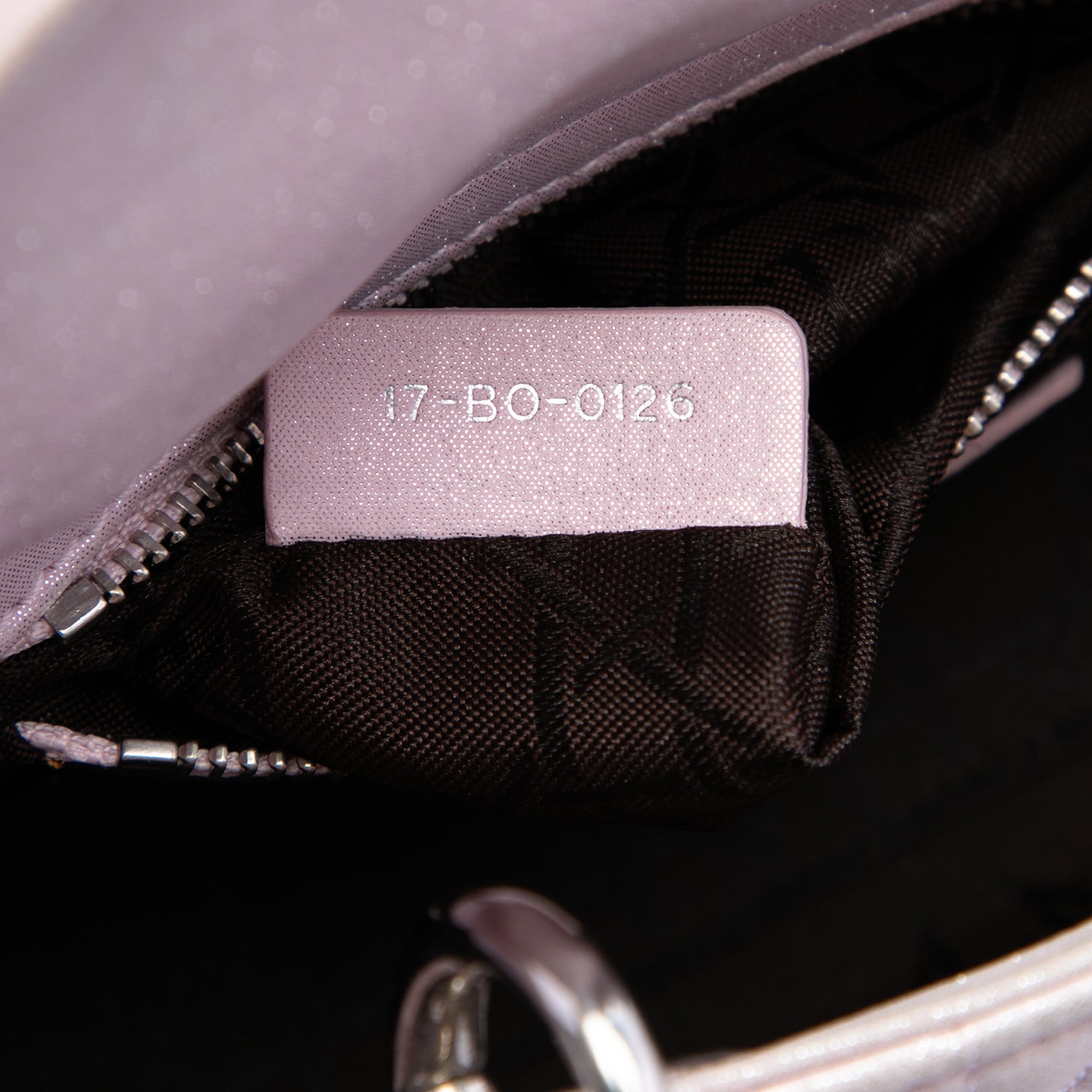 Mini Iridescent Lambskin Cannage Lady Dior - Image 5