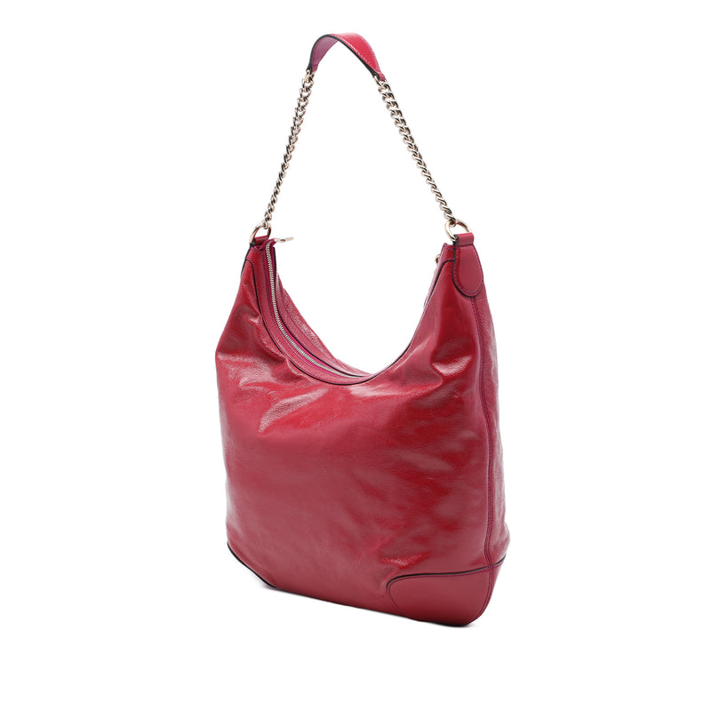 Patent Soho Shoulder Bag - Image 2