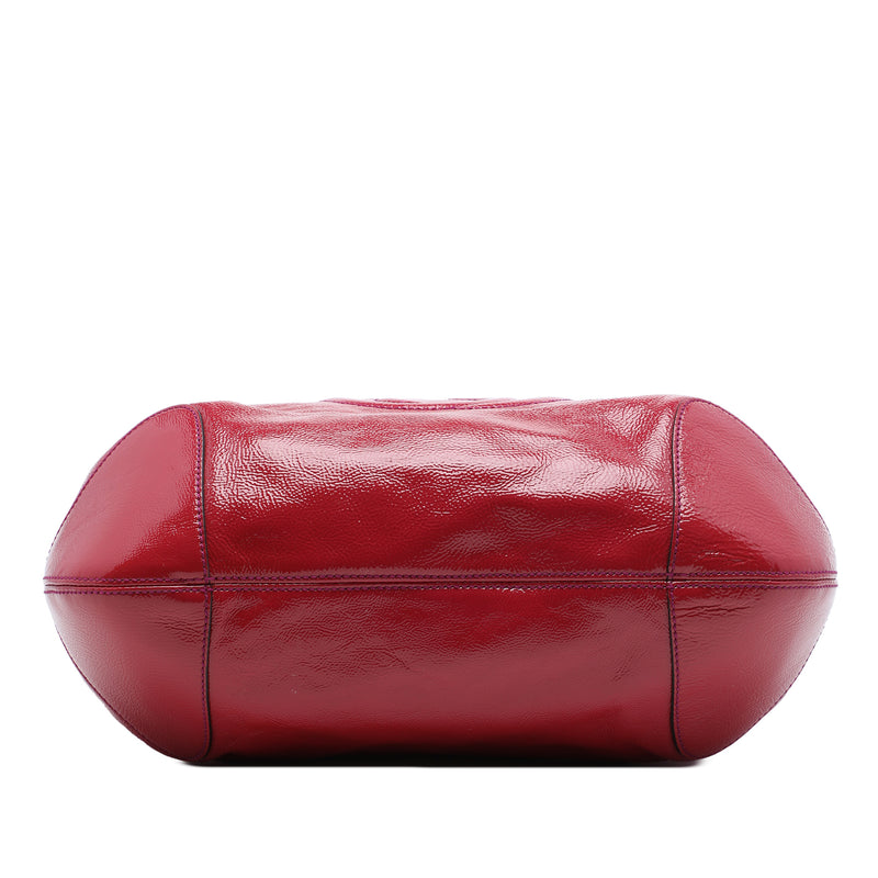 Patent Soho Shoulder Bag - Image 3