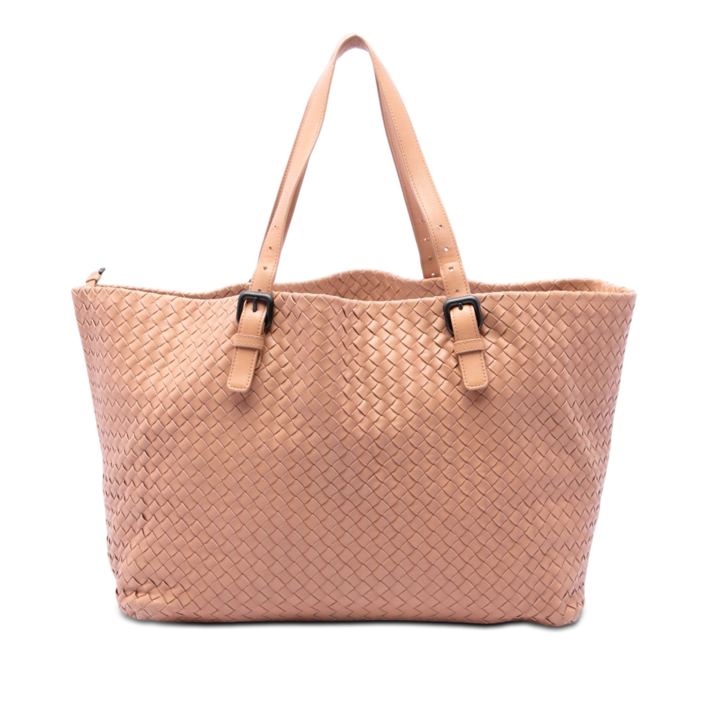 Large Nappa Intrecciato Cesta Tote - Image 1