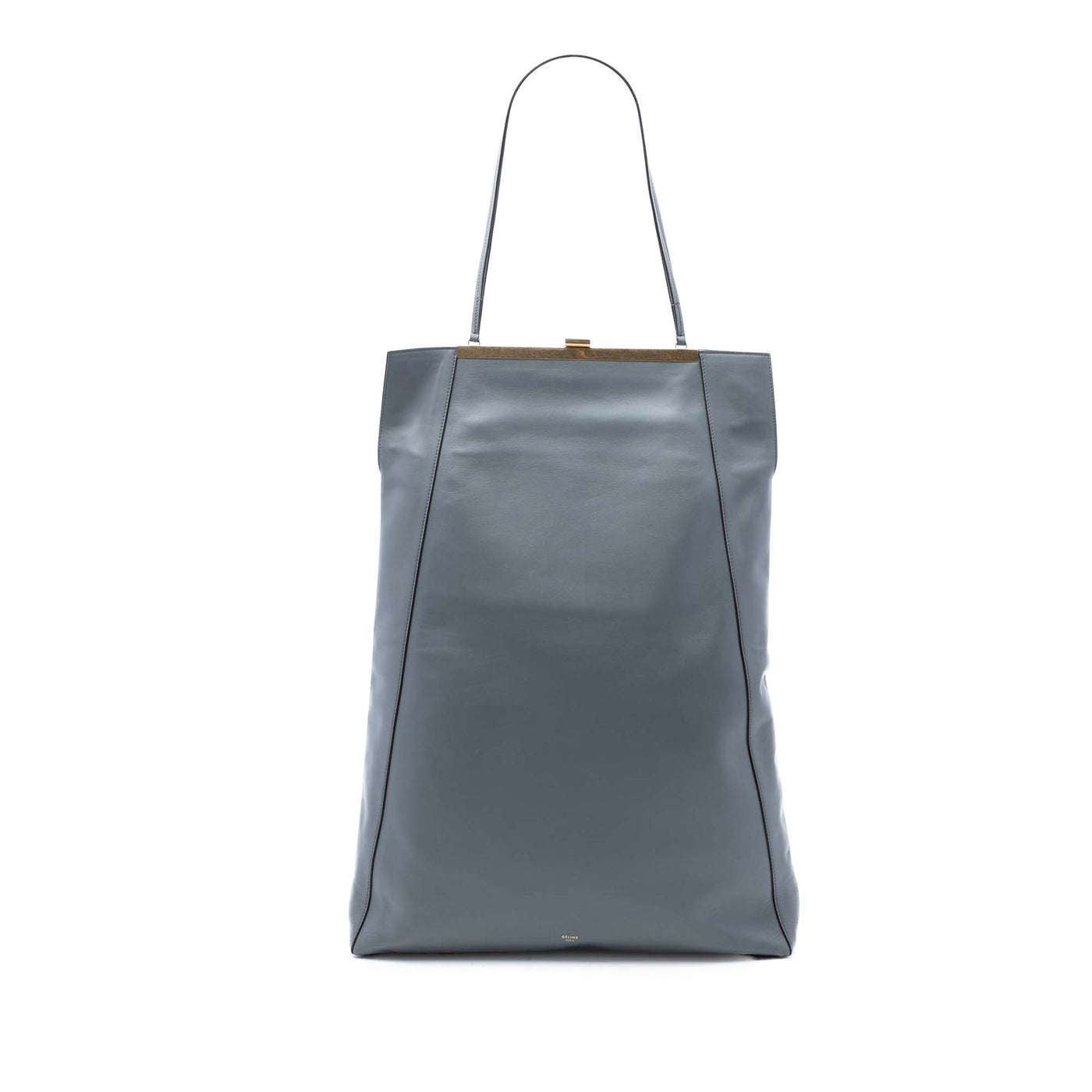 Smooth Calfskin Clasp Cabas Tote - Image 1