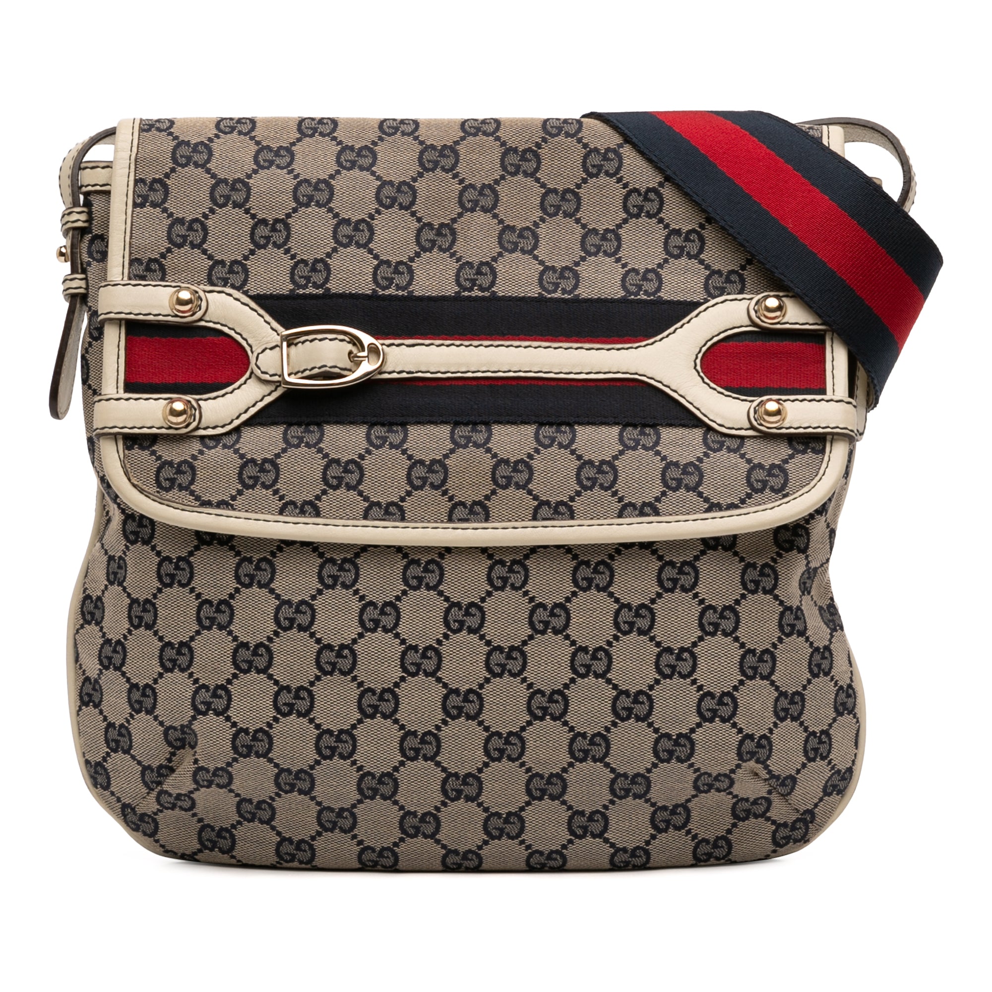 GG Canvas Web Crossbody - Image 1
