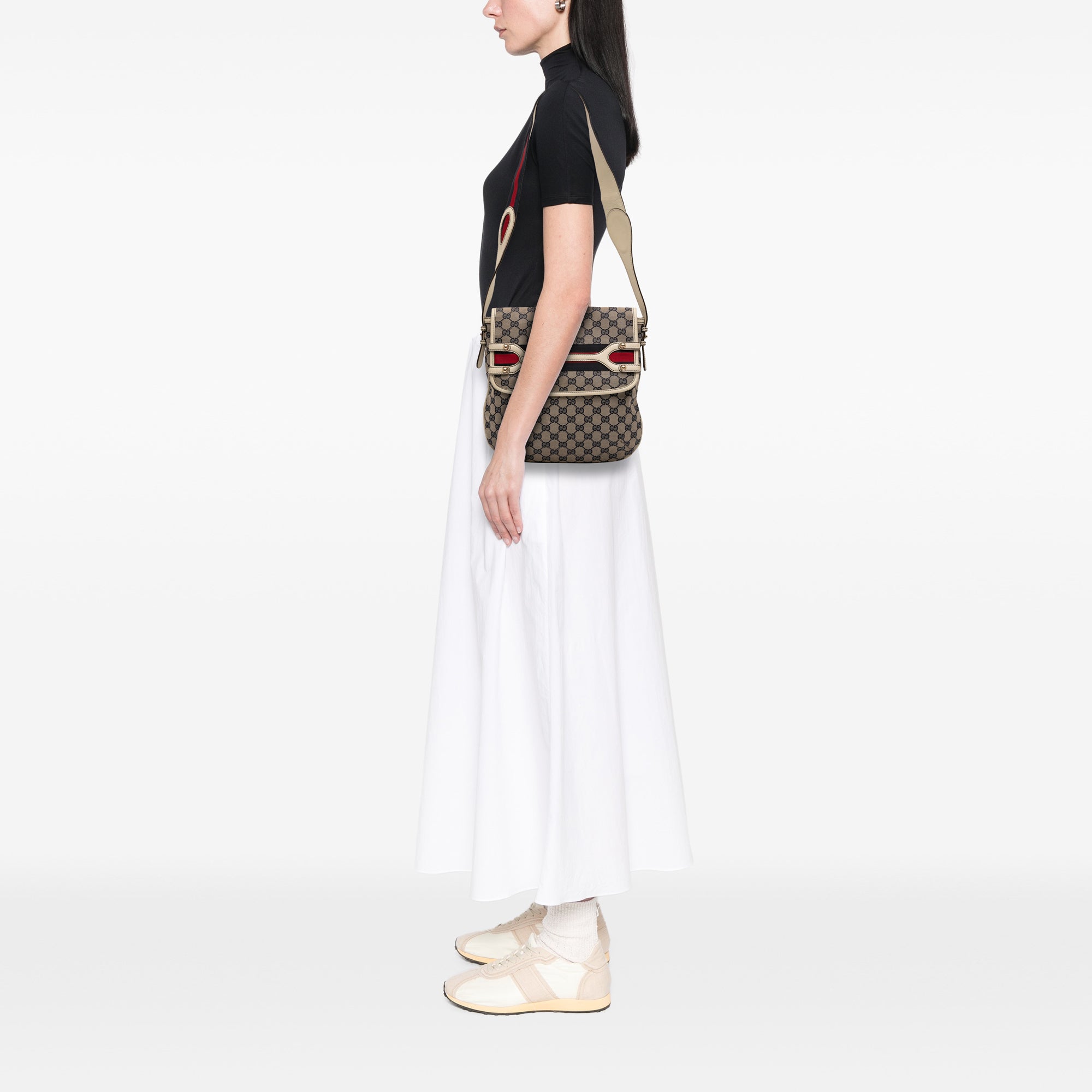 GG Canvas Web Crossbody - Image 11