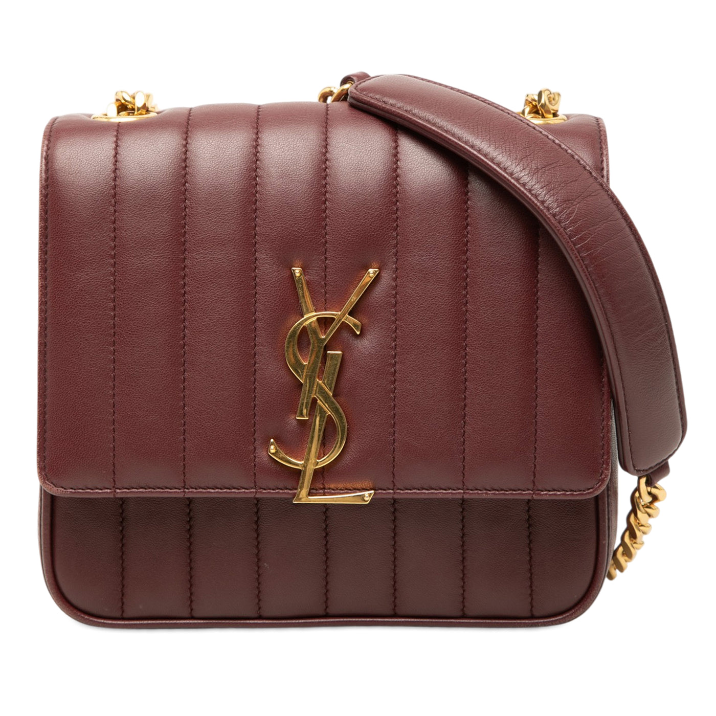 Medium Lambskin Monogram Vicky Chain Bag - Image 1