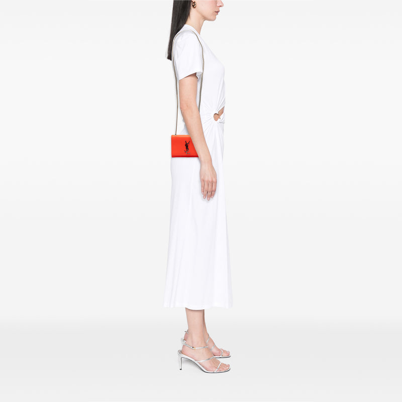Small Leather Monogram Kate Crossbody - Image 7