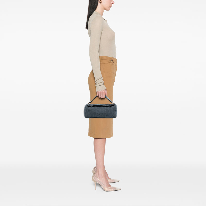 Tweed Shoulder Bag - Image 6