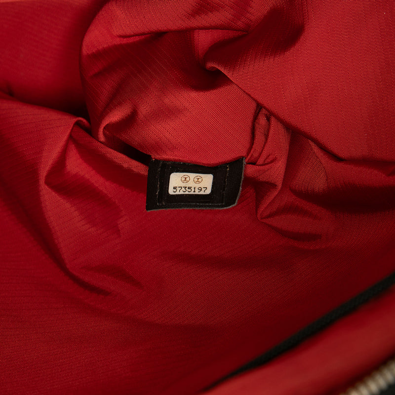 Old Travel Line Nylon Handbag - Image 6