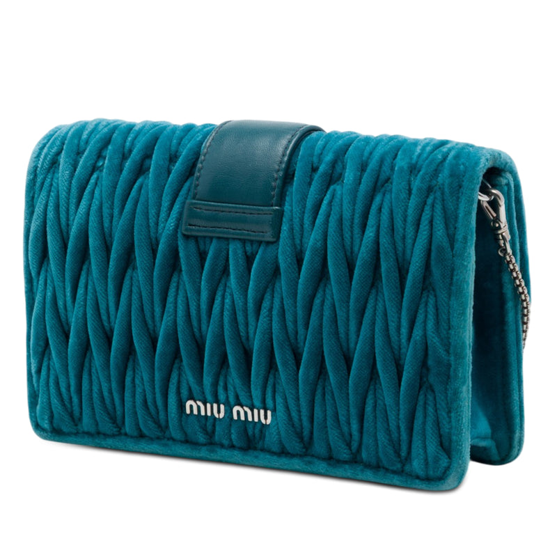 Matelasse Velvet Crystal Embellished Crossbody - Image 2