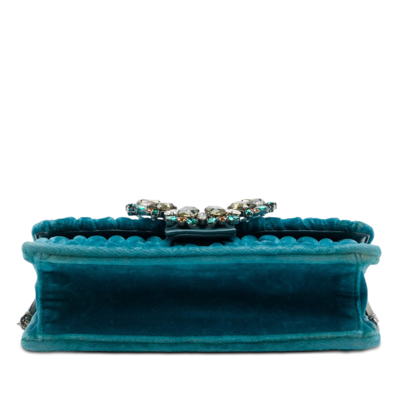 Matelasse Velvet Crystal Embellished Crossbody - Image 3