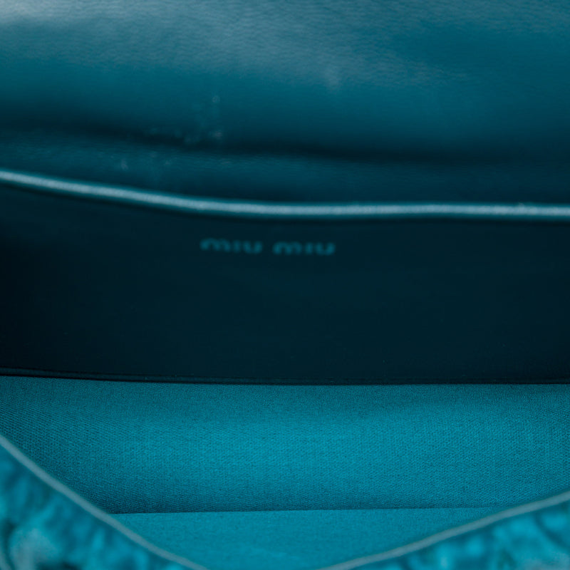 Matelasse Velvet Crystal Embellished Crossbody - Image 4