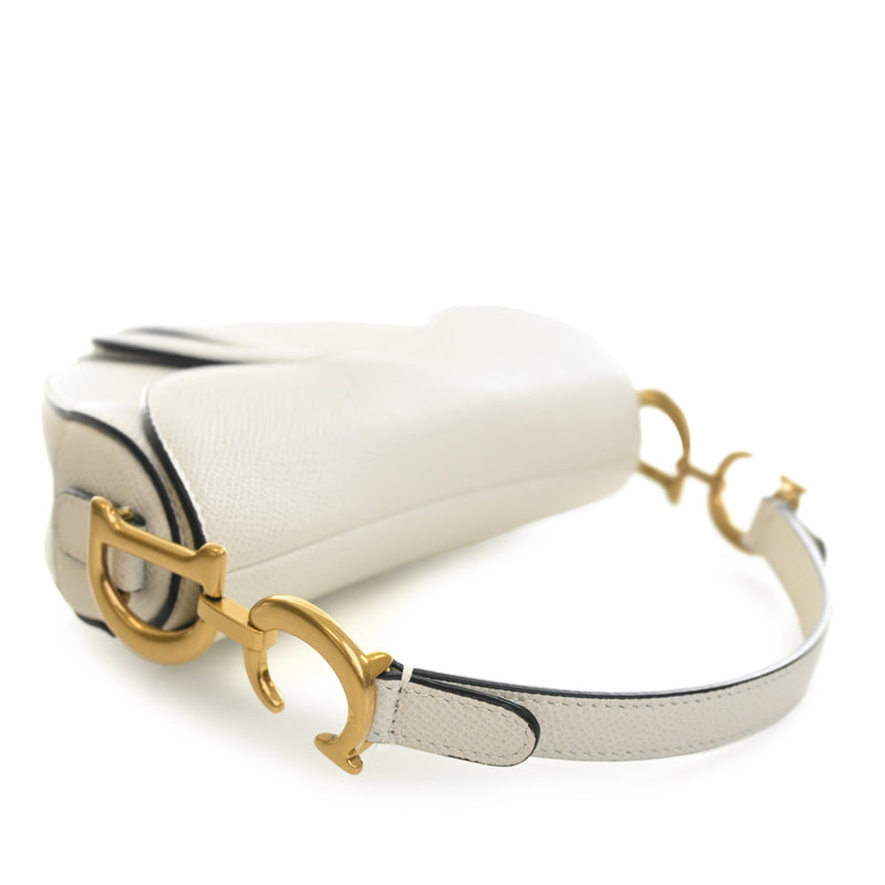 Mini Grained Calfskin Saddle Bag - Image 13