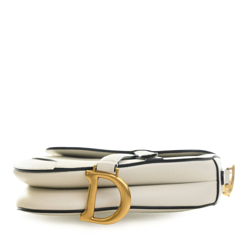Mini Grained Calfskin Saddle Bag - Image 3