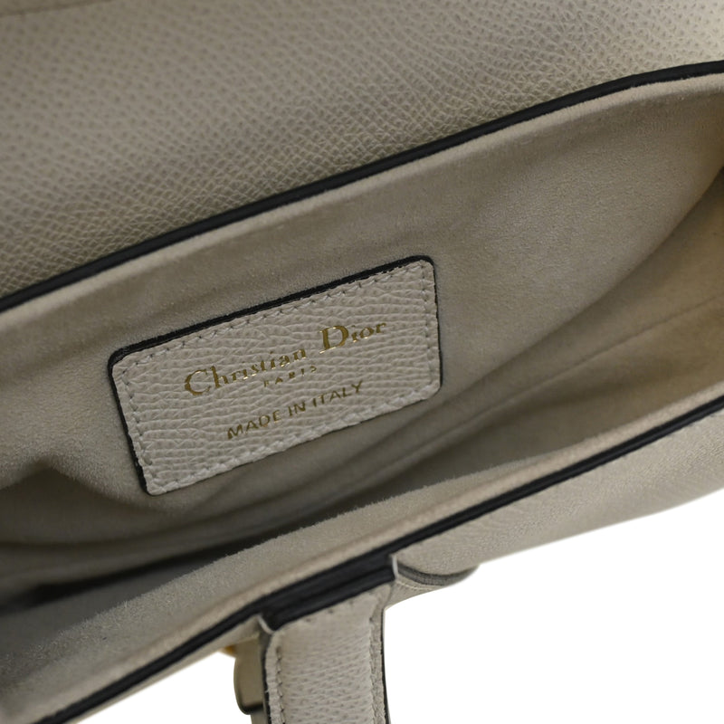 Mini Grained Calfskin Saddle Bag - Image 4