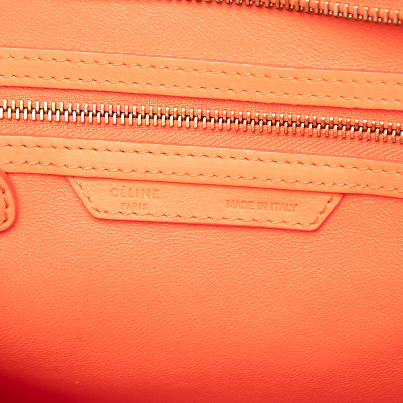 Mini Leather Luggage Tote - Image 5