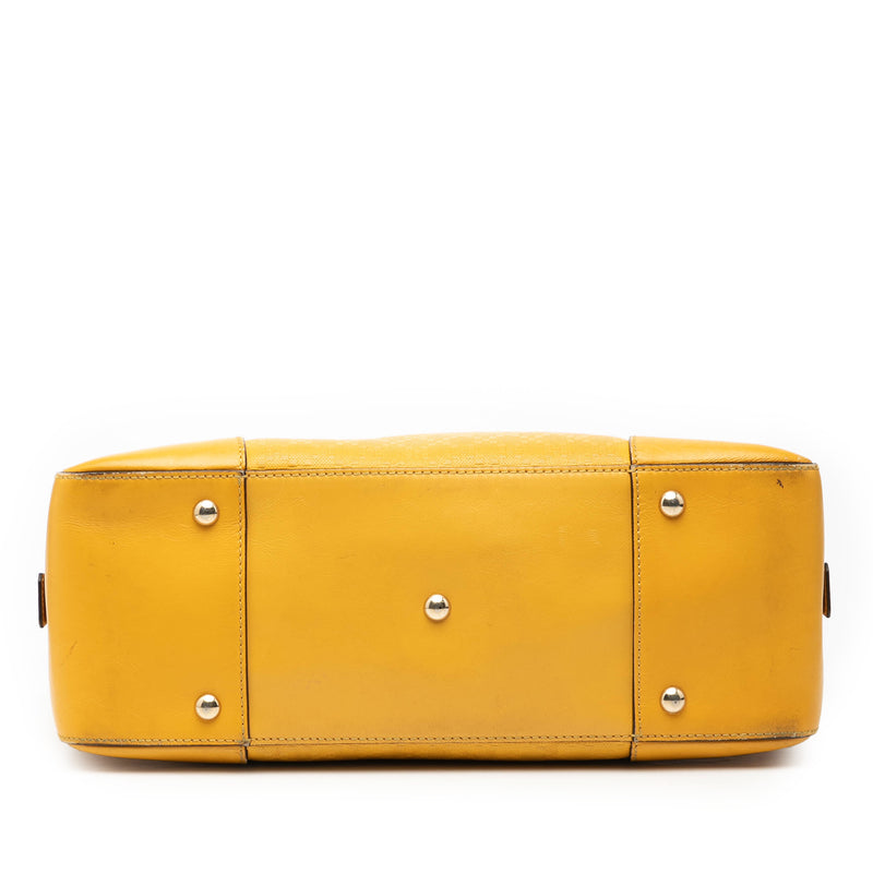 Diamante Bright Leather Satchel - Image 3