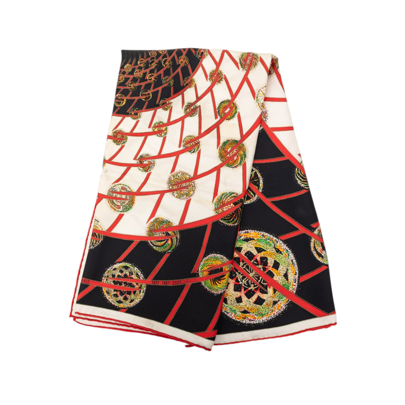 Les Feux de L Espace Silk Scarf 90 - Image 1