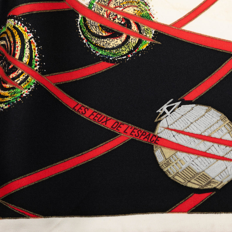 Les Feux de L Espace Silk Scarf 90 - Image 4