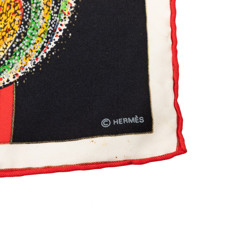 Les Feux de L Espace Silk Scarf 90 - Image 8