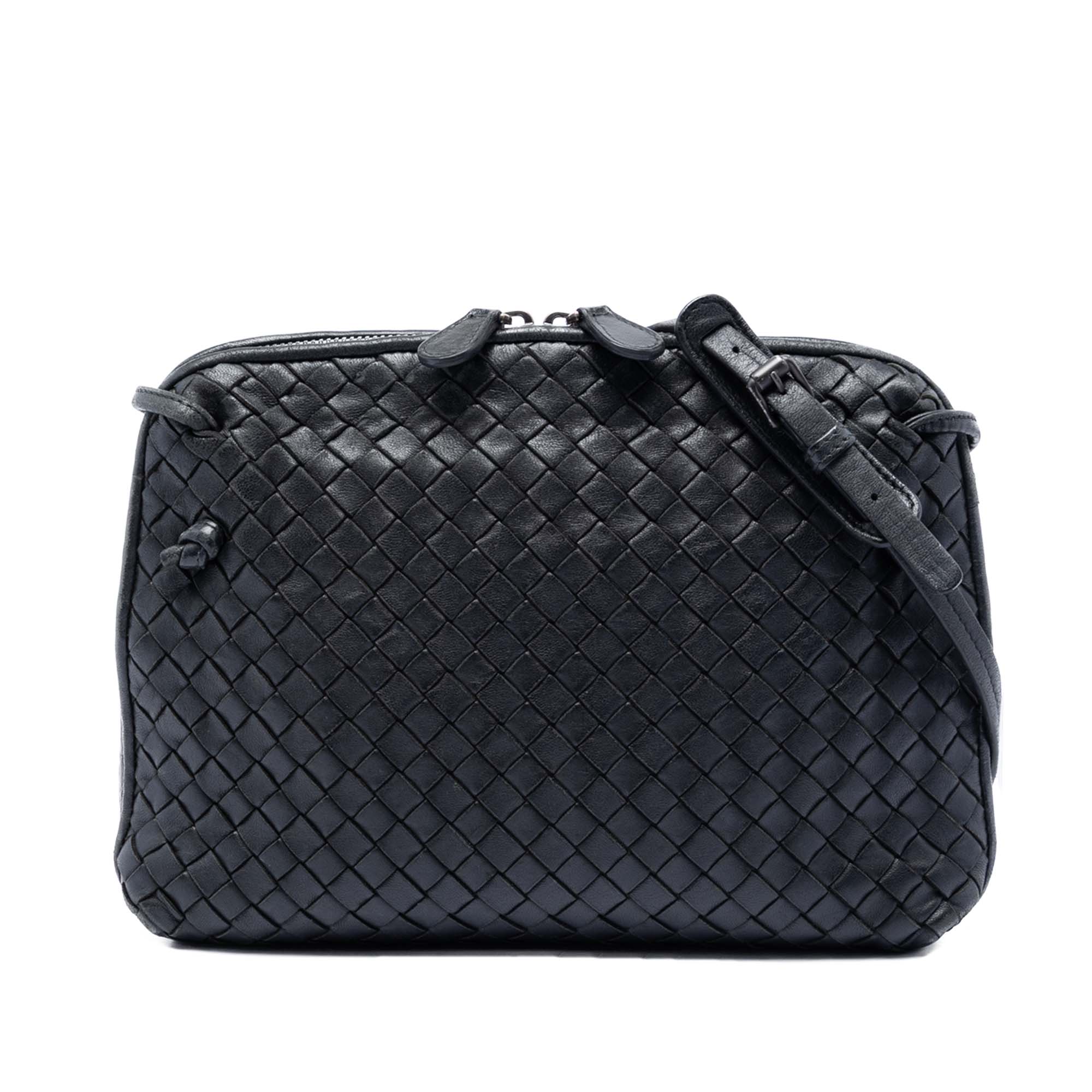 Nappa Intrecciato Nodini Crossbody - Image 1