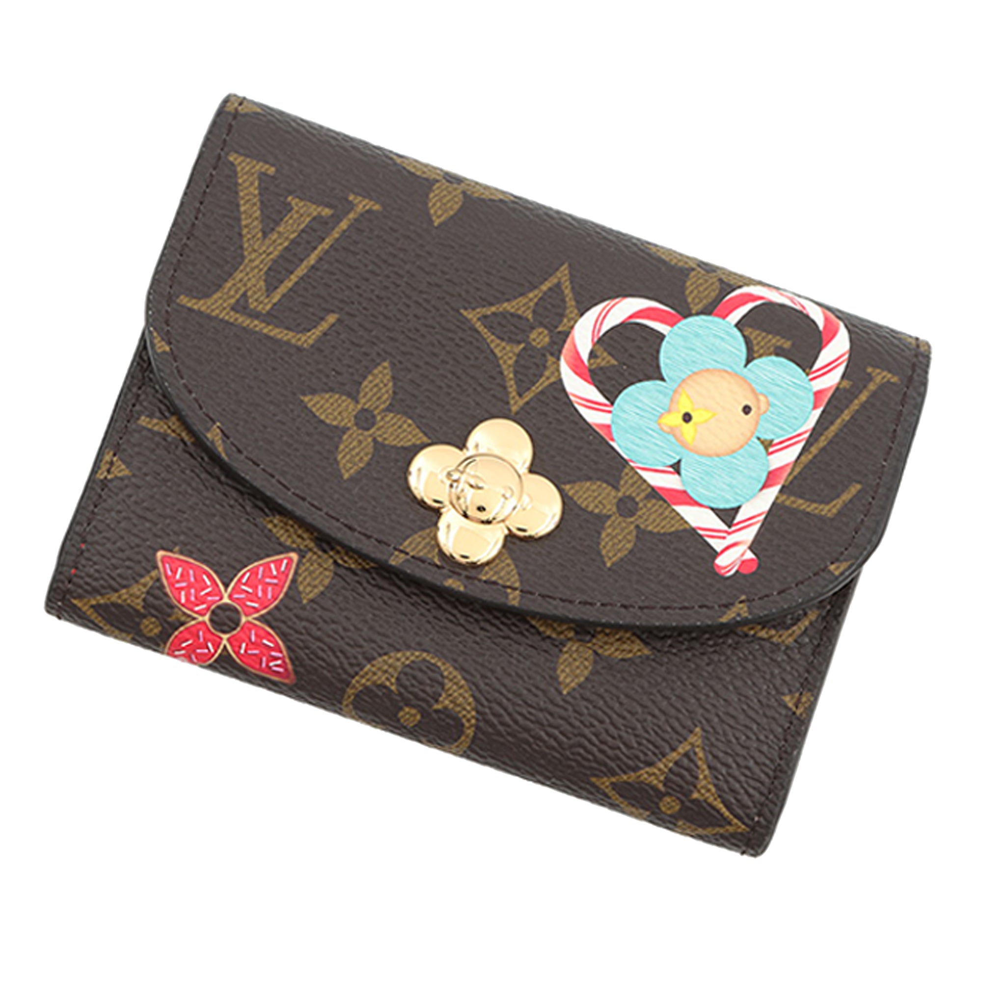 Monogram Christmas Animation Candy Factory Rosalie Coin Purse - Image 2