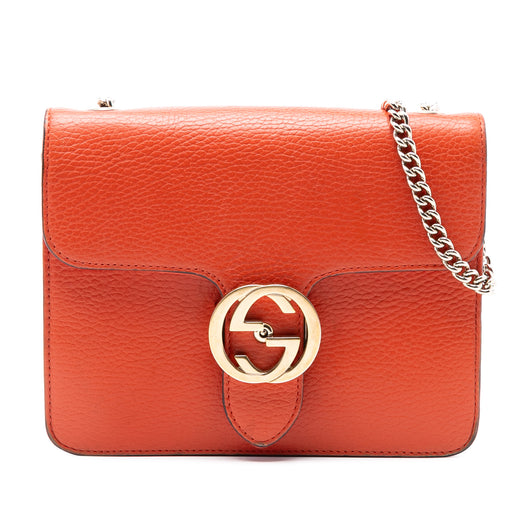 Small Dollar Calfskin Interlocking G Crossbody - Image 1
