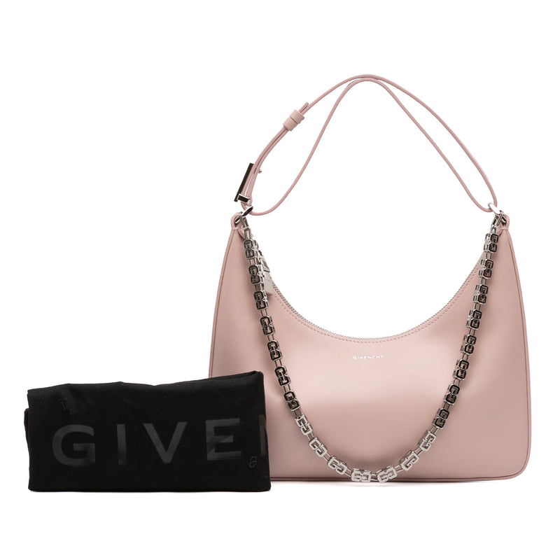 Small Leather Moon Cut Out Bag - Image 12