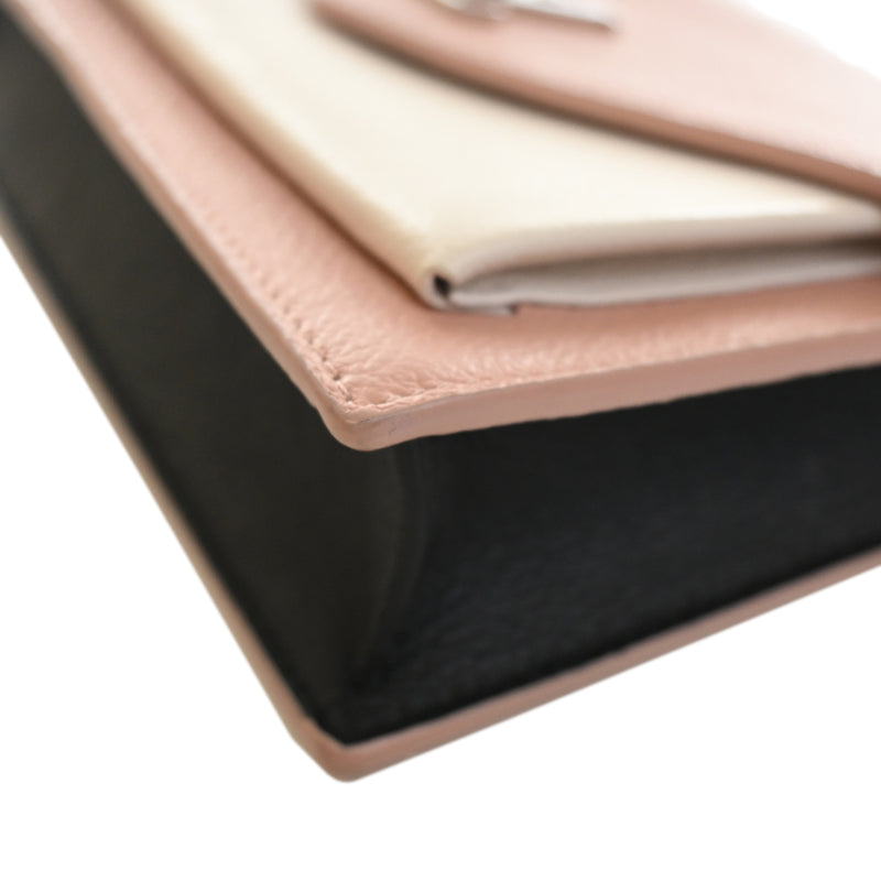 Bicolor Leather MyLockMe Chain Pochette - Image 11