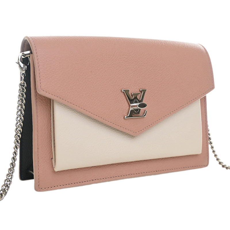Bicolor Leather MyLockMe Chain Pochette - Image 3