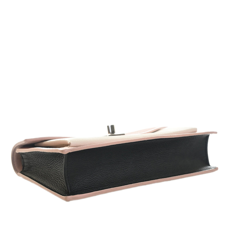 Bicolor Leather MyLockMe Chain Pochette - Image 5