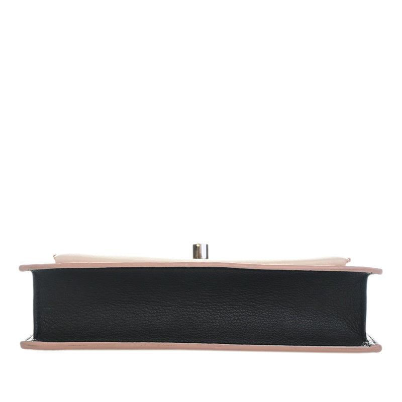 Bicolor Leather MyLockMe Chain Pochette - Image 7