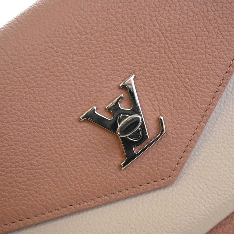 Bicolor Leather MyLockMe Chain Pochette - Image 9