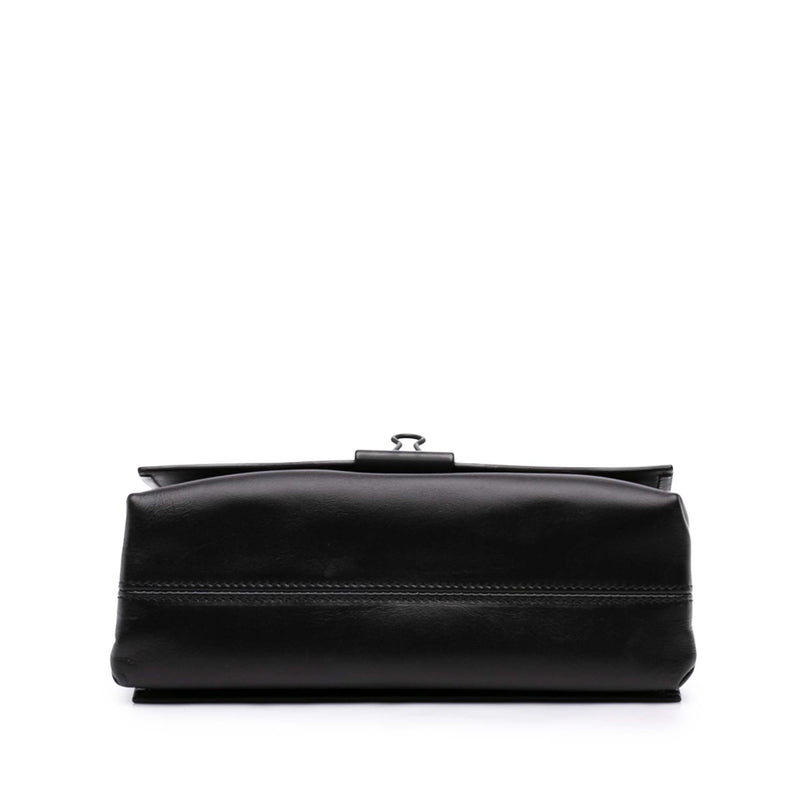 Embossed Leather Diag Binder Clip Flap - Image 3