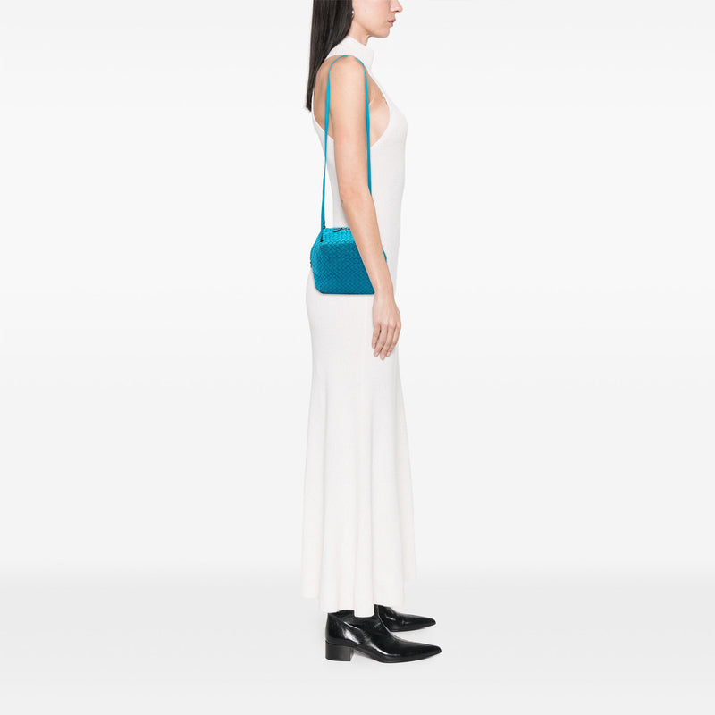 Nappa Intrecciato Cube Crossbody - Image 7