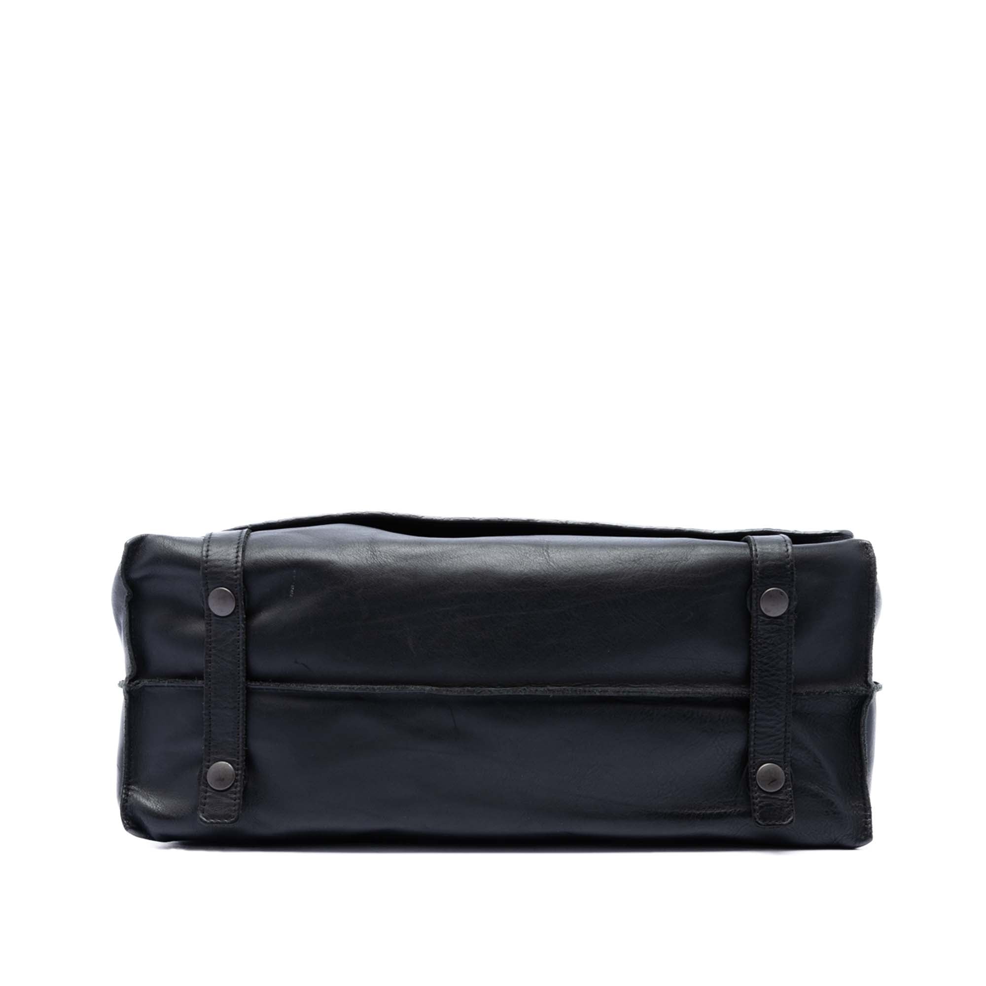 Intrecciato Trimmed Nappa Messenger Bag - Image 3