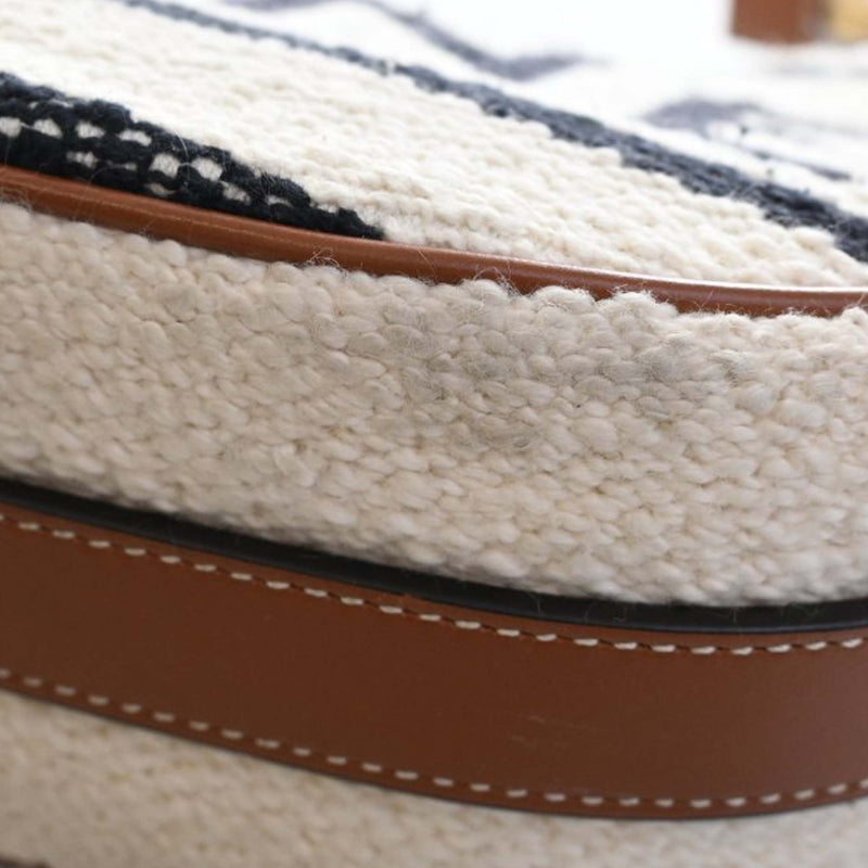 Medium Knitted Textile Ava Shoulder Bag - Image 11