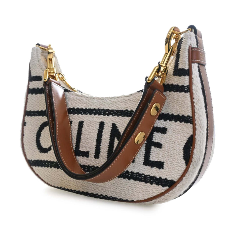 Medium Knitted Textile Ava Shoulder Bag - Image 2