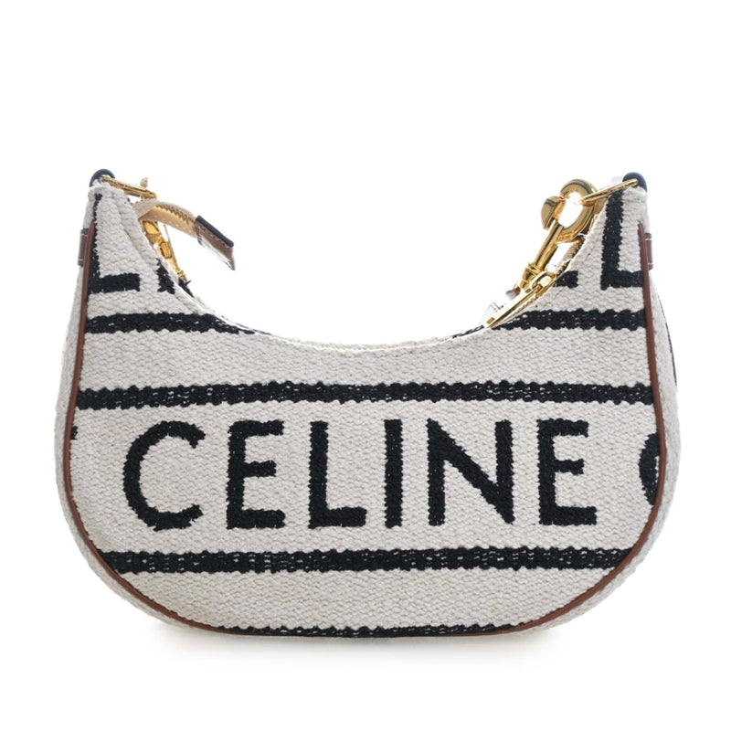 Medium Knitted Textile Ava Shoulder Bag - Image 4