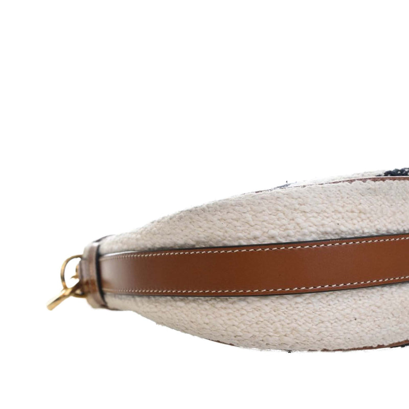 Medium Knitted Textile Ava Shoulder Bag - Image 8