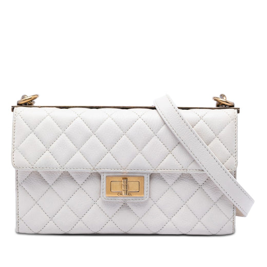 Medium Quilted Goatskin Reissue 2.55 Rita Flap - Image 1