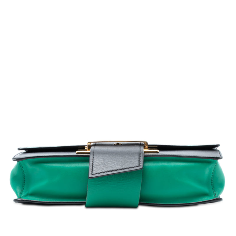 Floral Printed Leather Plex Ribbon Crossbody - Image 3