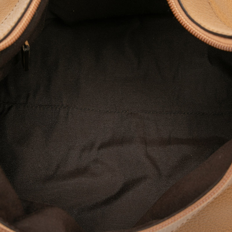 Leather Abbey D Ring Shoulder Bag - Image 4